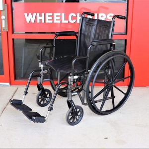 used 18 inch silver sport wheel chair for sale
